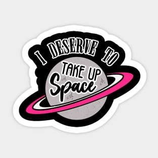 Take Up Space Body Positive Sticker